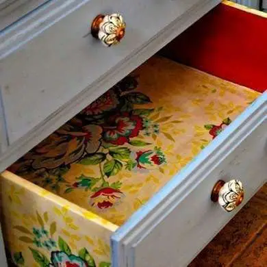 chest of drawers makeover ideas floral drawer