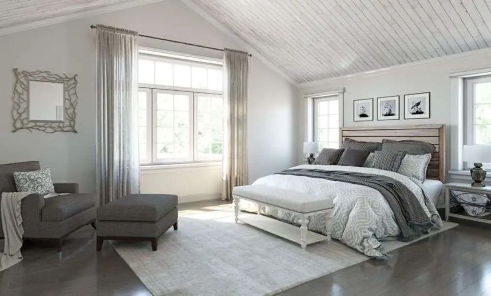 Olympus White Bedroom