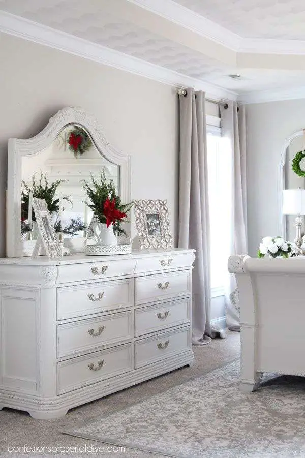 White Wood Bedroom Furniture for White Shiplap Bedroom Decor