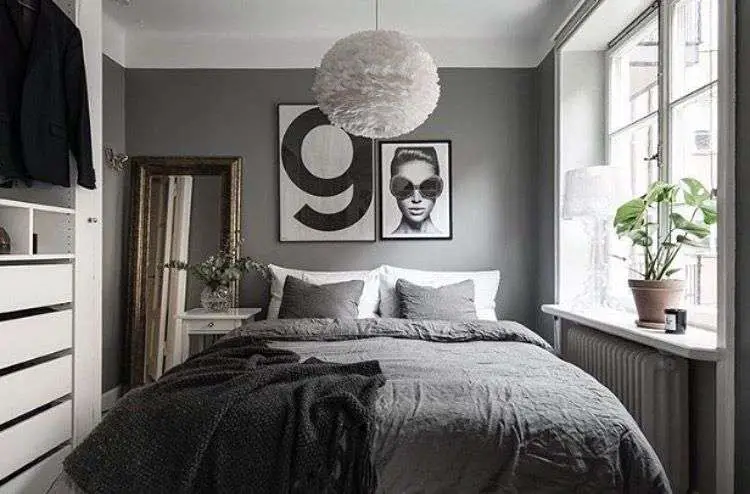 bold grey bedroom ideas