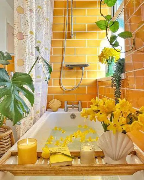 Sunflower Bathroom Ideas