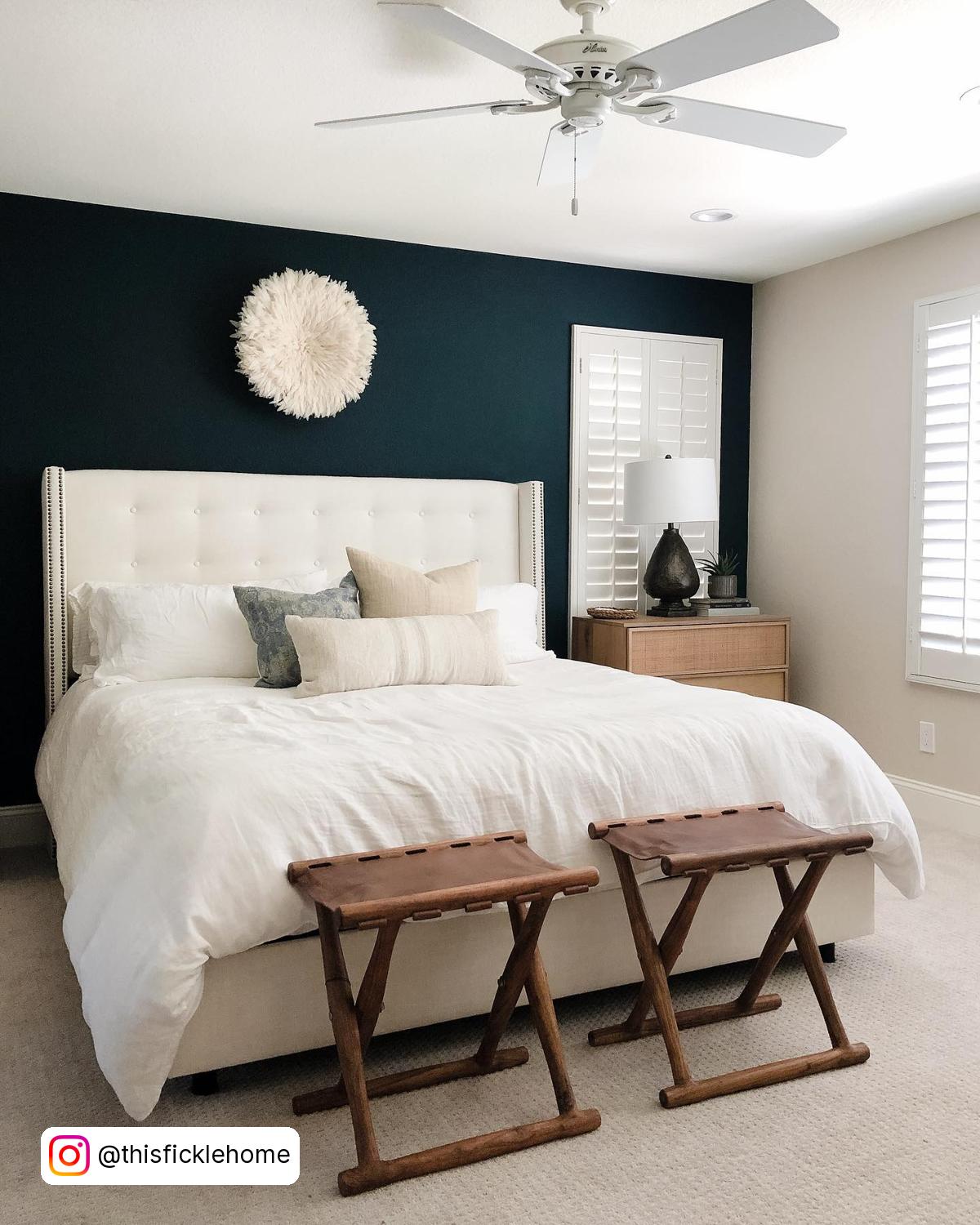 Accent Wall Bedroom Blue