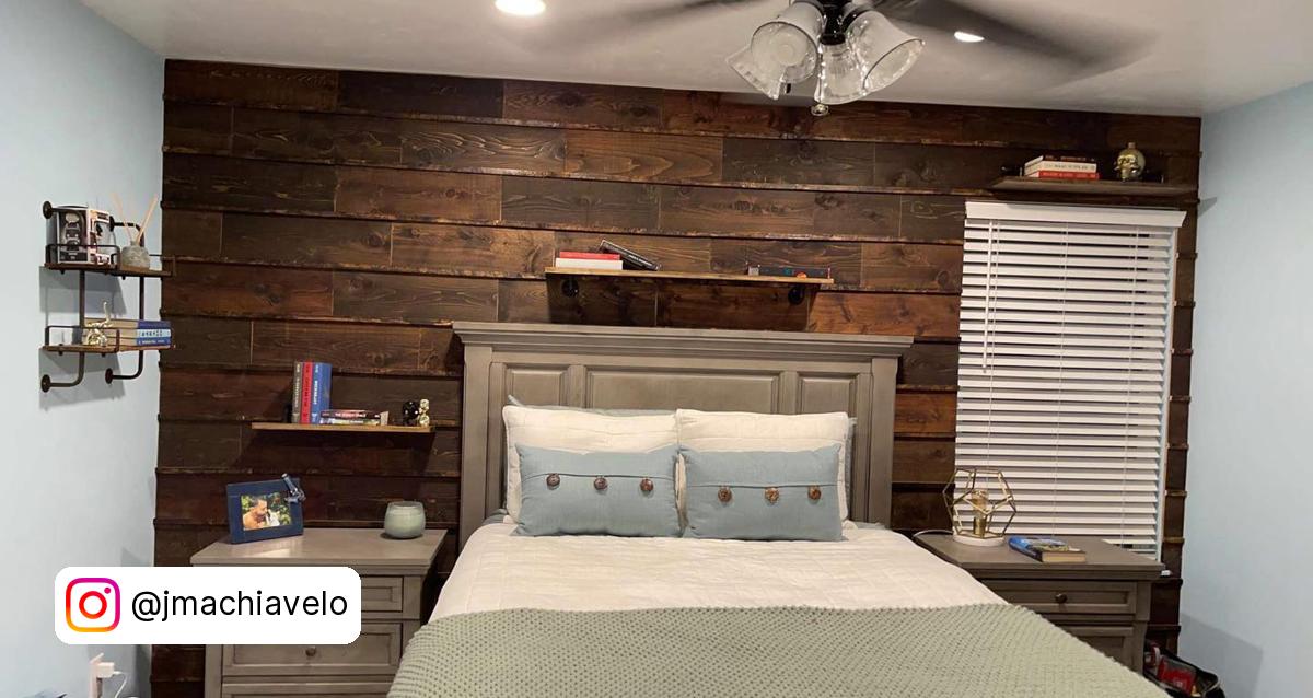 Accent Wood Wall Bedroom