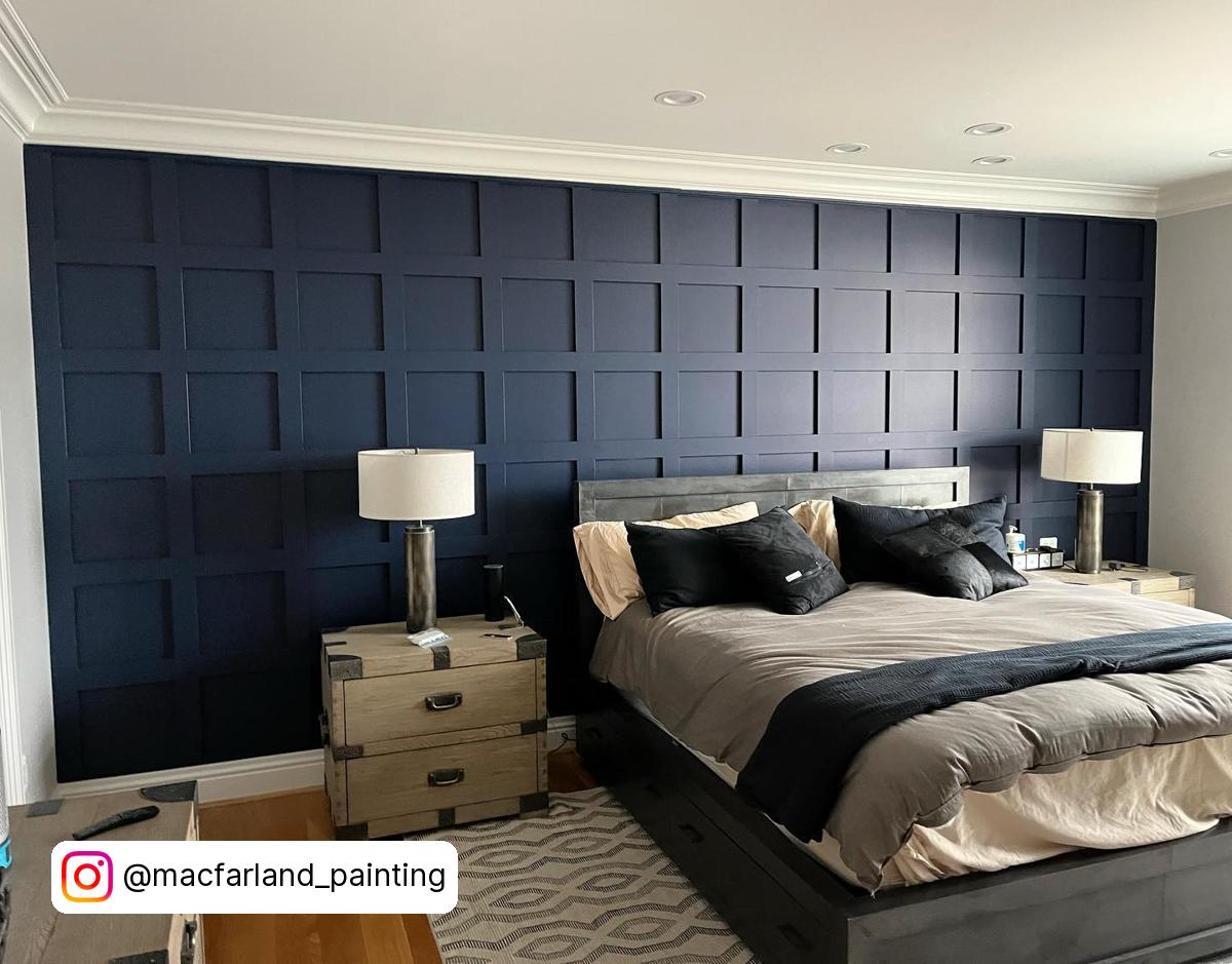 Bedroom Blue Accent Wall Ideas