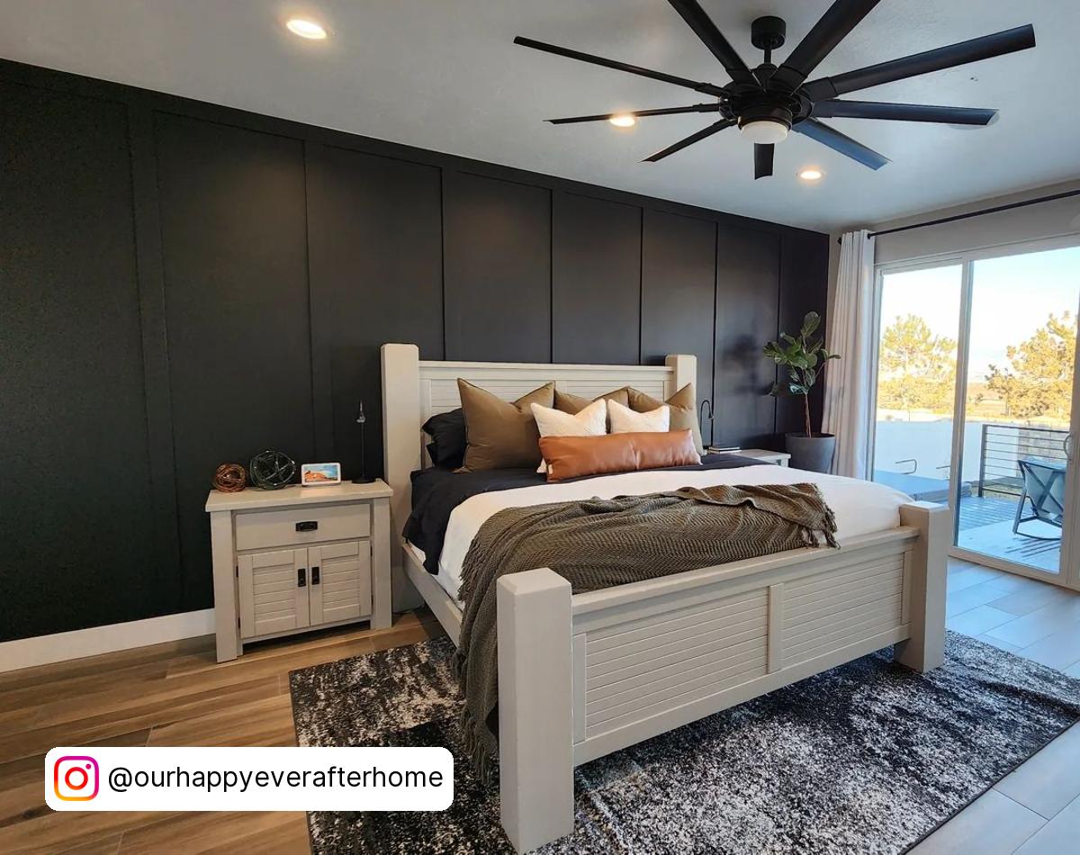 Bedrooms With Black Accent Walls
