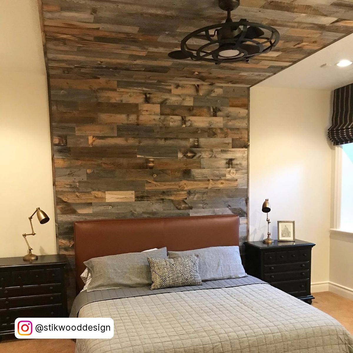 Wood Accent Wall Bedroom Ideas